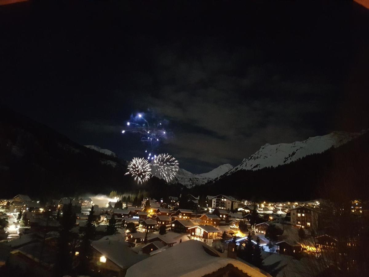 Le Castor Bed and Breakfast Morgins Exteriör bild